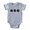 Heather Gray, variant on CafePress - Daisy Black_Bowl - Cute Infant Baby Football Bodysuit