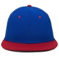 thumbnail image 3 of OC Sports CAGE25 Flexible Fitting Cap - Royal Red, 3 of 5