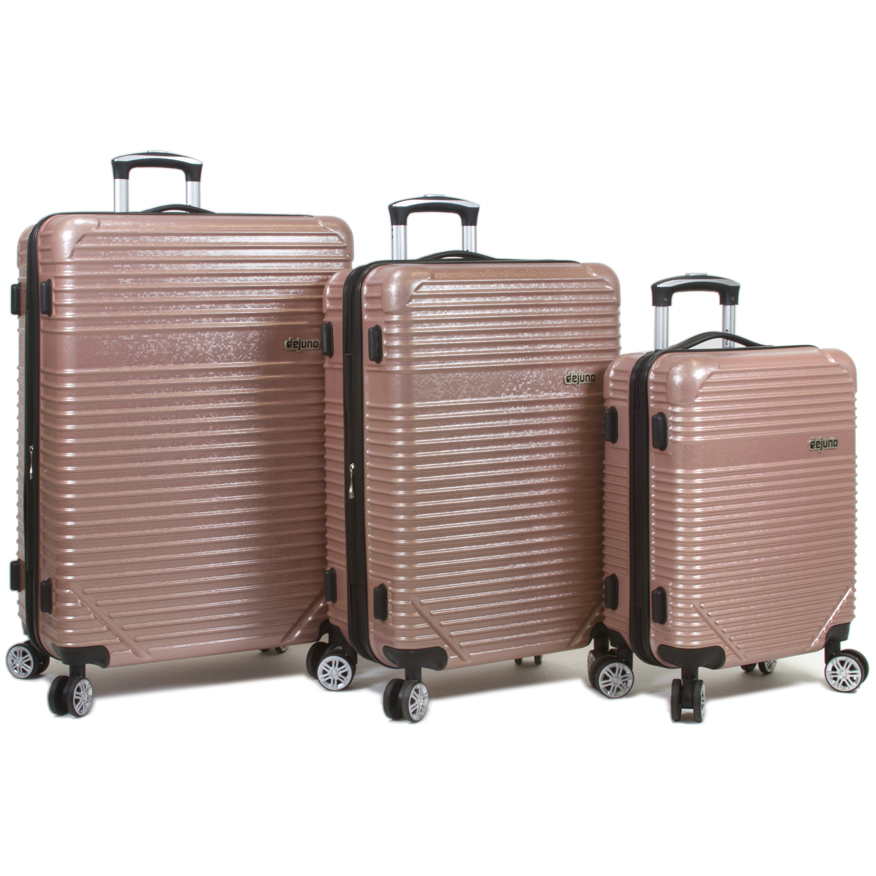 rose gold carry on luggage walmart