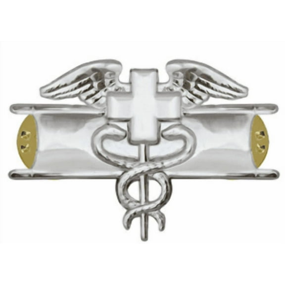 Army Field Medical Expert Badge (Mirror Finish)