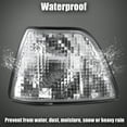thumbnail image 6 of Unique Bargains Pair Clear Turn Signal Light Front Left Right Side Corner Signal Light for BMW E36 3 Series 1992-1998, 6 of 6