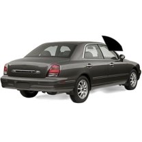 Haiy Co - PreCut 2Ply 05% Window Tint Film Kit For 2002-2005 Hyundai XG350 -Front Windows