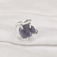 thumbnail image 2 of NEW Tanzanite Ring, Rough Tanzanite Gemstone Ring, December Birthstone, Cross Prong Ring, 925 Sterling Silver, Womens Ring, Christmas, Thanksgiving, Handmade, Statement Jewelry, Rough Gemstone Jewelry, 2 of 5