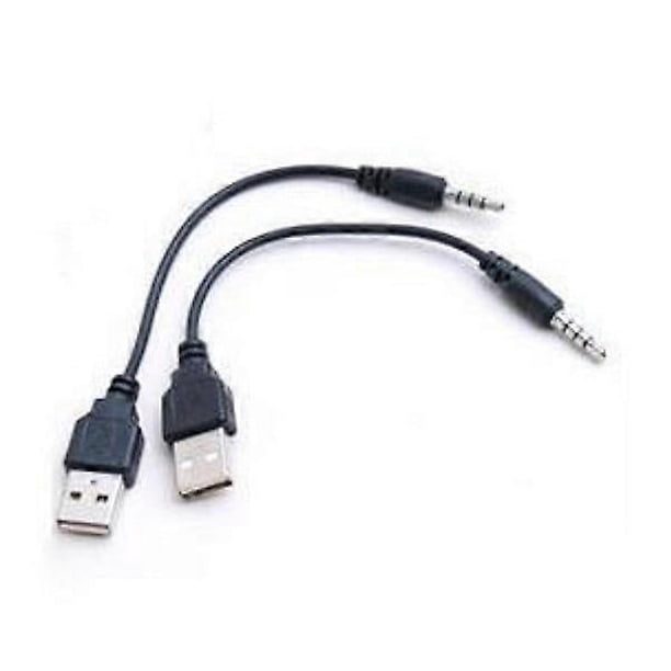 USB Male to 3.5mm Audio Cable 3.5mm to USB 3.5mm Male to USB Male Converter Cable Data Cable