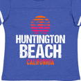 thumbnail image 4 of Inktastic Sunset Huntington Beach Girls Toddler T-Shirt, 4 of 5