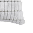 thumbnail image 5 of VCNY Home Henry 20" x 20" Bright White Jacquard Faux Fur Decorative Pillow, 5 of 5