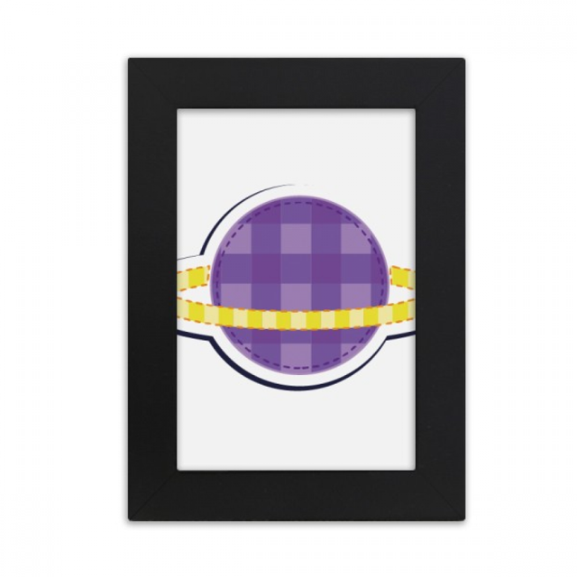 Universe And Alien Saturn Desktop Photo Frame Picture Display Art Painting Exhibit