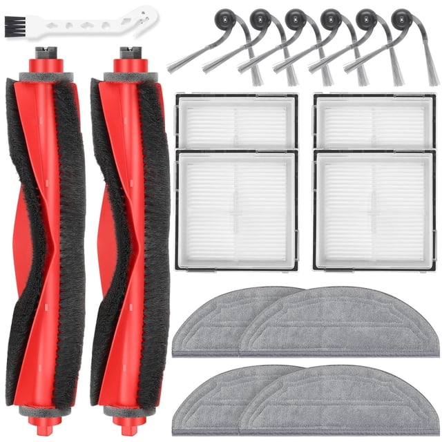 Kit de accesorios de repuesto compatible con el robot aspirador Roborock Q10 S5/Q10 S5+/Q10 X5/Q10 X5+
