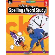 SHIREEN PESEZ RHOADES 180 Days of Practice: 180 Days of Spelling and Word Study for Third Grade : Practice, Assess, Diagnose (Paperback)