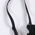 thumbnail image 3 of khonts,Women's Lace Supportive Bra Comfort Sexy Demi Bras Adjustable Strap No Pad Camisole Black S, 3 of 5