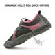 thumbnail image 3 of Zapatos Acuáticos NORTIV 8 TREKLADY Secado Rápido Talla 8.5 Gris Rojo, 3 of 5