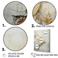 thumbnail image 3 of Designart "Splitting Nature In Grey And White II" Abstract Shapes Floater Framed Canvas Wall Art, 3 of 5