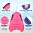 thumbnail image 4 of Board Inflatable Surfboard with Handles Kids Adults Inflatable Swimming Board for Beach Surfing Swimming Water Sports, 4 of 7