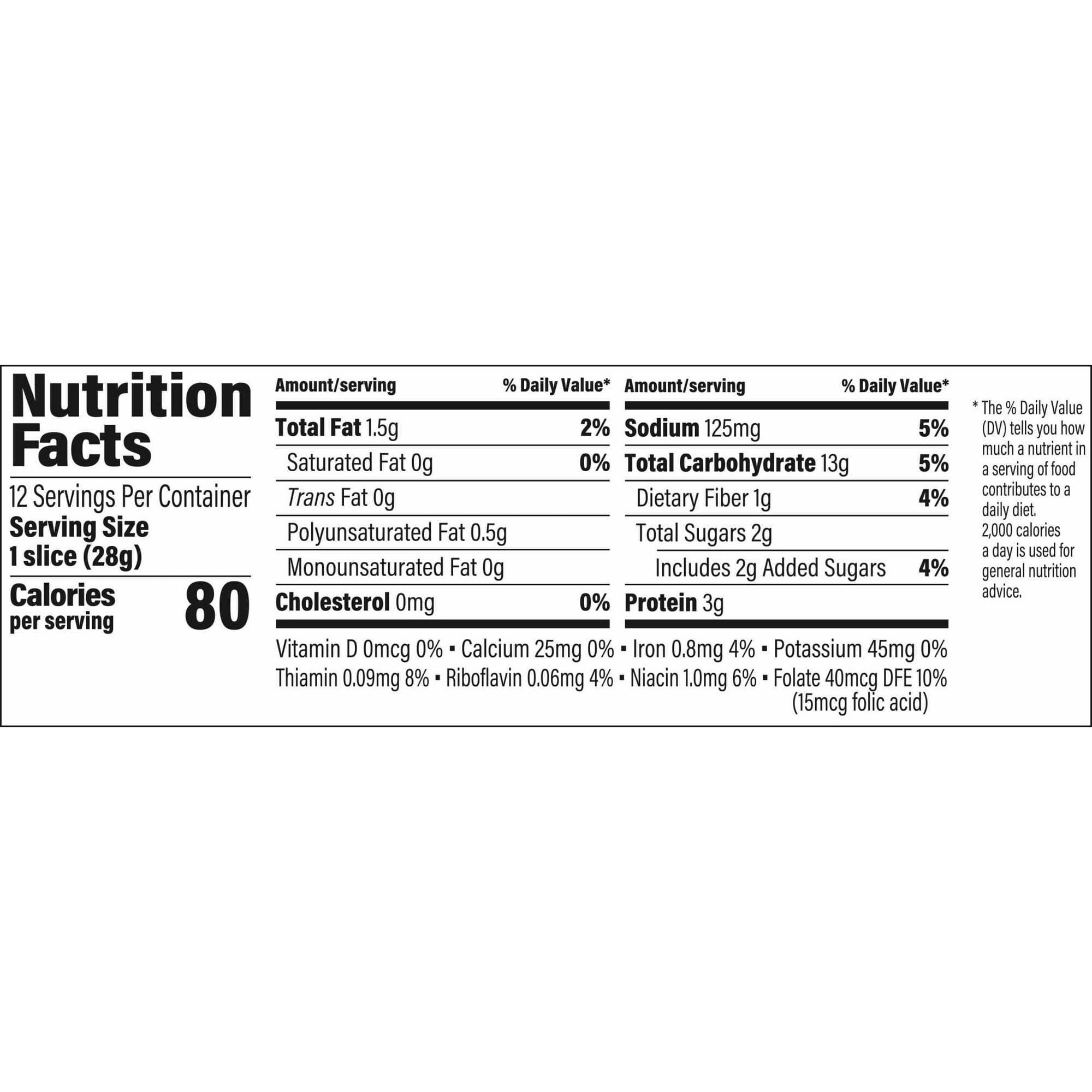 Sara Lee 9 Grain Half Loaf Bread 12 oz Soft Multigrain Bread (Pack of 4)