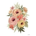 thumbnail image 2 of House Fenway 12x14 Black Ornate Wood Framed with Double Matting Museum Art Print Titled - Rosey Ranunculus, 2 of 4