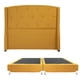 thumbnail image 1 of Box Base Cama King Size + Cabecera Zefyr Mostaza, 1 of 7