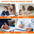 thumbnail image 2 of 12 Pack 0.5mm 6-in-1 Multicolor Ballpoint Pen, 6-Color Retractable Ballpoint Pens for Office School Students, 2 of 8