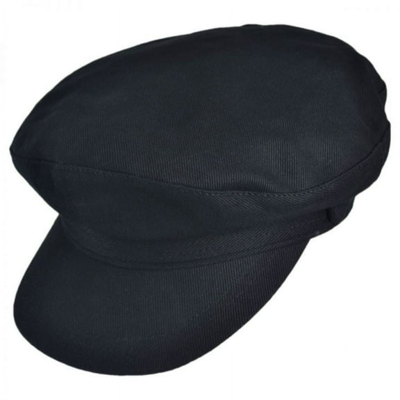 Cotton Fiddler's Cap - S - Black