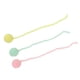 thumbnail image 3 of Pelotas de peluche para gatitos, 3 piezas de pelotas de peluche para gatos, juguetes interactivos para gatos optimizados para la excelencia, 3 of 8