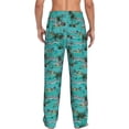 thumbnail image 3 of Xecao Hawaii Palms Men's Straight Lounge Pajama Pants: The Ultimate in Comfortable Sleepwear, 3 of 9