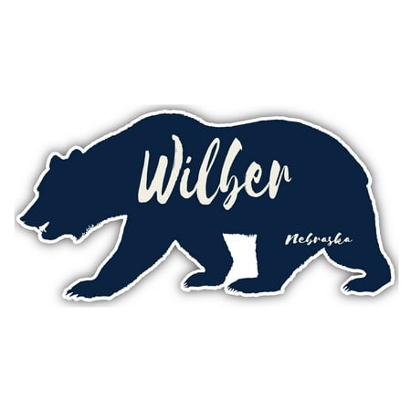 

Wilber Nebraska Souvenir 3x1.5-Inch Fridge Magnet Bear Design