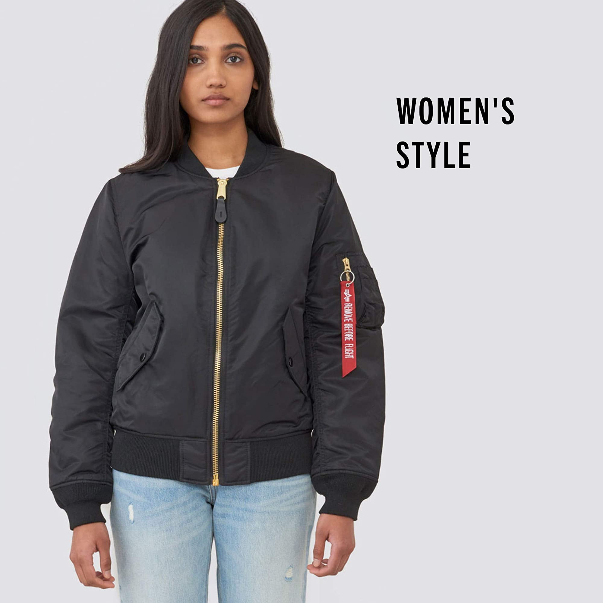 womens ma1 bomber jacket