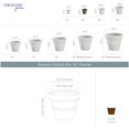 thumbnail image 5 of Crescent Garden (#A265017) Brunello Classic Rolled-Rim Planter, Wthrd Stone 20", 5 of 6