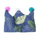 thumbnail image 3 of Previene la cabeza plana, almohada antivuelco, protección para la cabeza, cojín para dormir, bebé recién nacido, hoja verde, 3 of 5