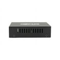 thumbnail image 3 of Tripp Lite by Eaton Gigabit SFP Fiber to Ethernet Media Converter, POE+, International Power Cables, 10/100/1000 Mbps - 1 x Network (RJ-45) - Single-mode, Multi-mode - Gigabit Ethernet - 10/100/100..., 3 of 4
