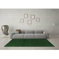 thumbnail image 3 of Ahgly Company Indoor Round Abstract Emerald Green Contemporary Area Rugs, 8' Round, 3 of 4
