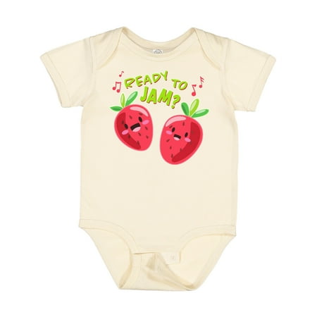 

Inktastic Ready to Jam- Fun Strawberries Gift Baby Boy or Baby Girl Bodysuit