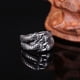 thumbnail image 5 of Minnieouse Anillos de cola Vintage Chapado en forma de tendencia masculina anillo de personalidad ajustable Simple Popular conjunto de joyería Ropa, zapatos y accesorios Miscelánea, 5 of 6