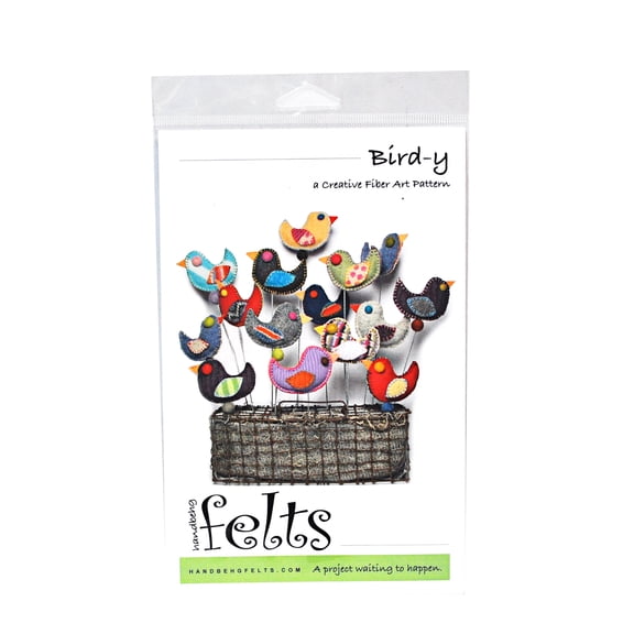 Handbeng Felts Bird-y Creative Fiber Art Pattern