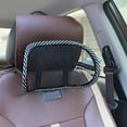 thumbnail image 2 of Car Headrest Pillow Car Headrest Pillow, Ice Silk Head Support, Automotive Head Rest, Breathable Head Pillow, Vehicle Head Cushion, Comfortable Head Rest for Car and Office Use, 2 of 7