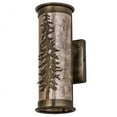 thumbnail image 6 of Meyda Tiffany 217915 Tall Pines 2 Light 12" Tall Hand Made Wall Sconce - MultiColor, 6 of 7