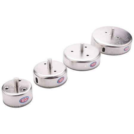 

4Pcs 60/80/100/120 Mm Diamond Tile Set Drill Bit For Ceramic Glass Tile Cutting Porcelain Drill Bit