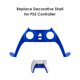 thumbnail image 3 of Tmvgtek Manija Del Controlador Carcasa Central Delantera Para Sony Ps5 Decor Shell (Azul), 3 of 8