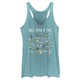 thumbnail image 1 of Disney Princess Once Upon a Time Tri-Blend - Camiseta sin Mangas con Espalda Cruzada para Mujer, Azul Tahití, XXL, 1 of 4