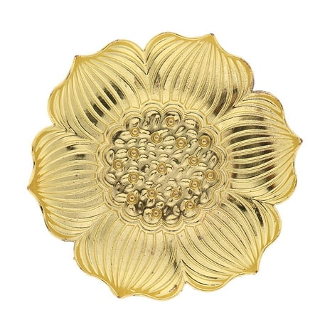 

Reusable Lotus Shaped Drink Coasters Cup Mats Coasters Great Decor for Your Golden Lotus