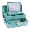 thumbnail image 3 of Caboodles, Vintage On-The-Go-Girl Classic Makeup Case, Blue, 3 of 3