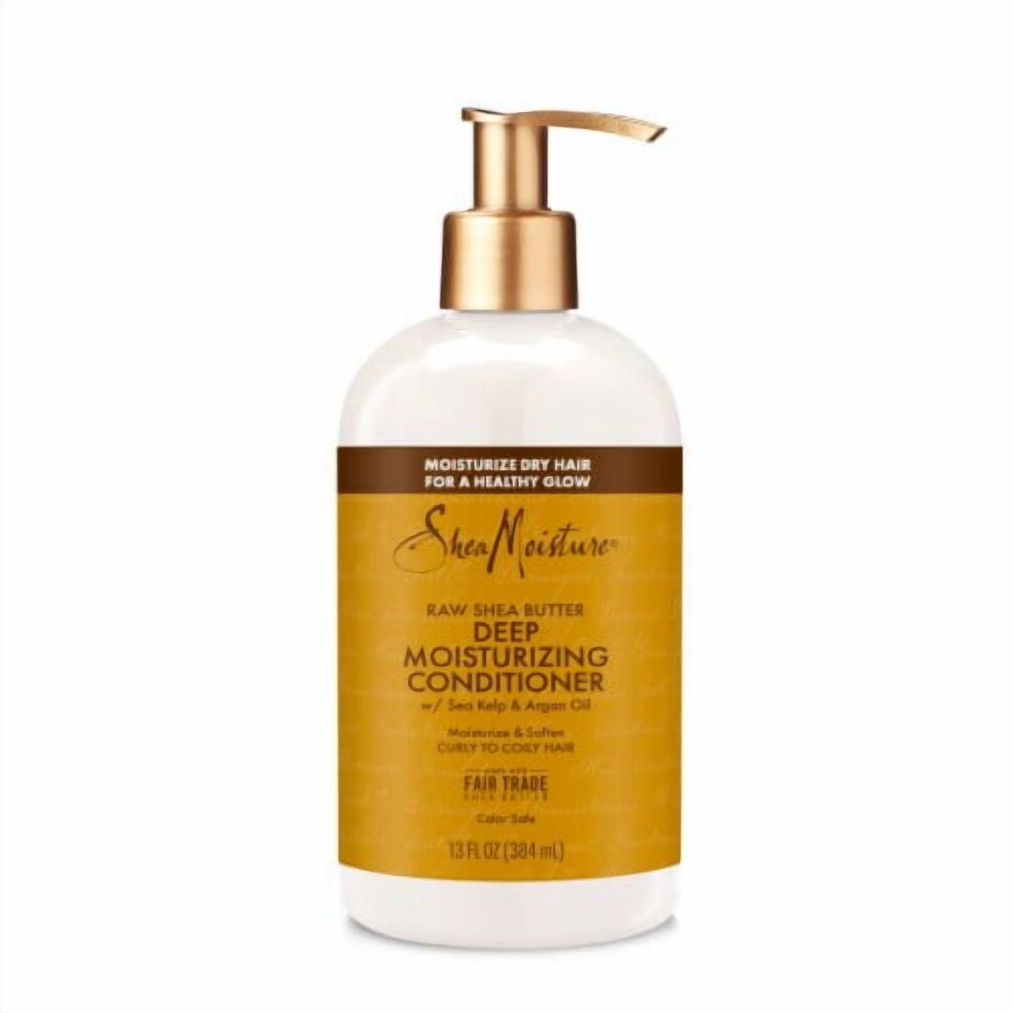 2X - SheaMoisture Raw Shea Butter Conditioner for Curly Hair 13 fl oz