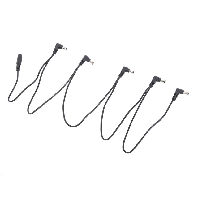 Ways Cable de alimentación en cadena tipo margarita, Cable de cadena tipo margarita con efecto de guitarra de 1 a 5 vías Cable de pedal con efecto de guitarra en forma de artesanía excepcional