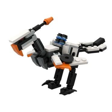 Longleg Building Set, MOC Video Games Building Kit Compatible with Lego, Idea Model Toys for Fans Gamer Kids Adults (102Pcs)