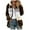 Coffee, variant on IROINNID Shearling Jacket for Women Winter Fall Zip Up Long Sleeve Hooded Jacket Warm Casual Color Block Jacket,Gray