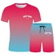 thumbnail image 4 of Playeras Estampadas Para Hombre, Camiseta Holgada Con Estampado De Letras De Ciudad Para Hombre, Conjunto De Ropa Deportiva De Verano, Ropa Deportiva Informal, 4 of 4