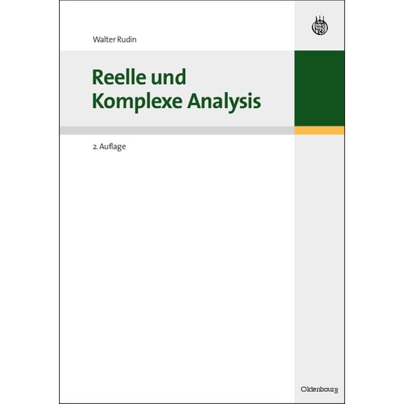 Reelle und Komplexe Analysis, (Paperback)