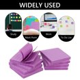 thumbnail image 4 of Tripumer Set of 8 Purple Lined Sticky Notes 3 x 3 inch Self-Stick Notes 82 Sheets for Writing Organizing Study, 4 of 6