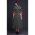 thumbnail image 3 of Bimba Block Women Long Floral Party V NeckÂ&nbsp;DressÂ&nbsp;Front Slit Sleeveless Maxi Gown-X-Small, 3 of 5