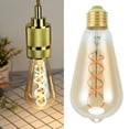 thumbnail image 4 of Bombilla LED, Lámpara E27 Bombilla De Estilo Vintage Ahorro De Energía Para Hotel Para Interiores, 4 of 7
