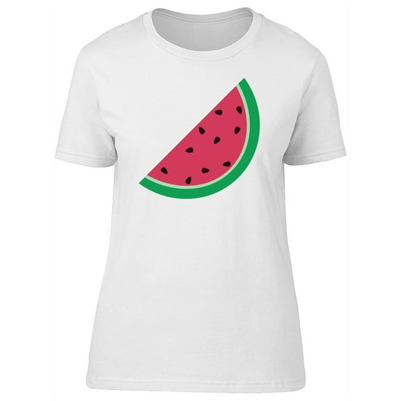Cool Watermelon Doodle T-Shirt Women -Image by Shutterstock, Female Medium